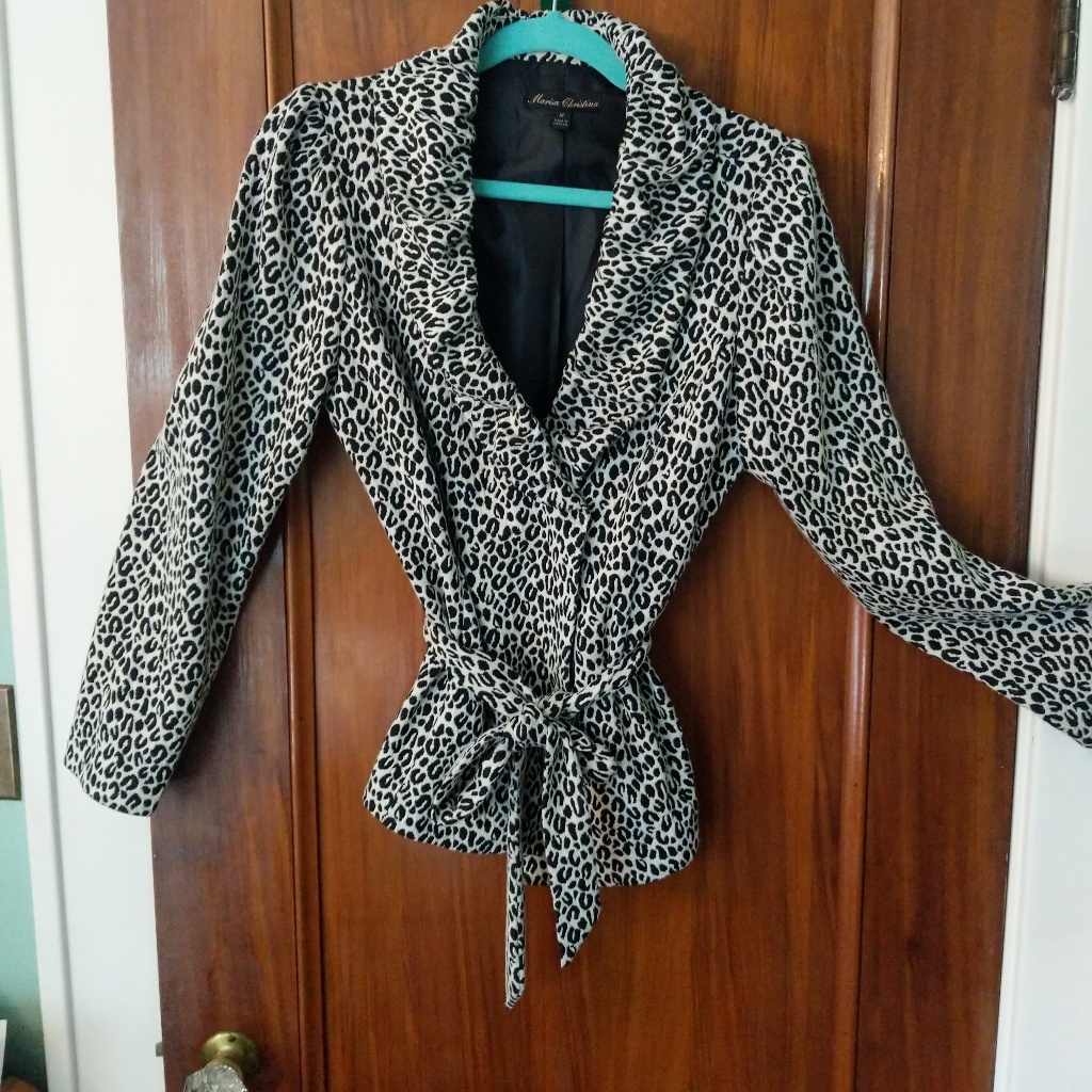 Leopard Print Jacket